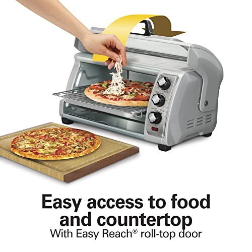 Easy Reach 6 Slice Countertop Toaster Oven