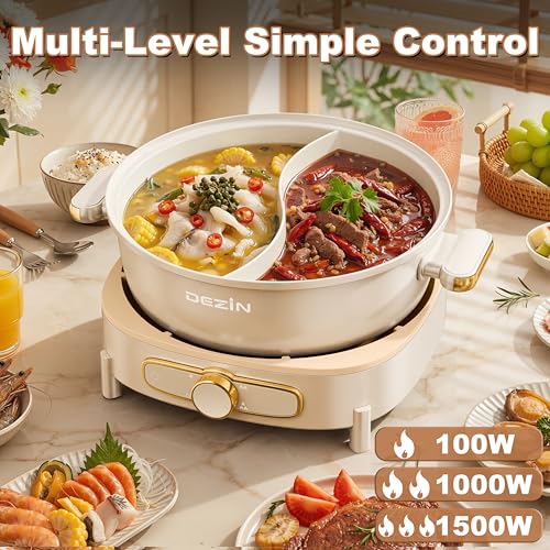 6L Hot Pot Electric with Divider