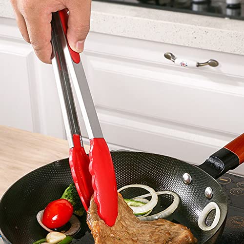 9” Kitchen Tongs (4 Count)