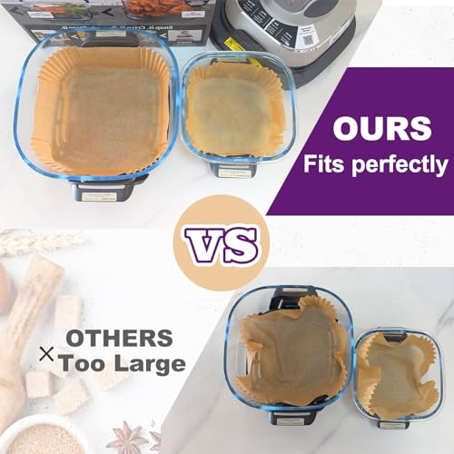 Air Fryer Liners Disposable for Ninja Crispi