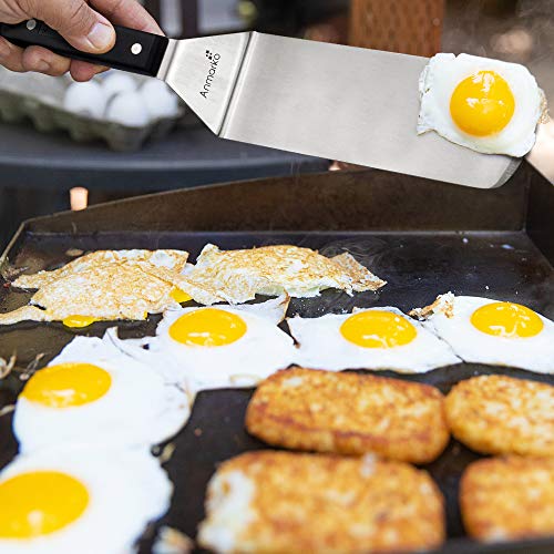 Metal Spatula Stainless Steel Scraper (7 Count)
