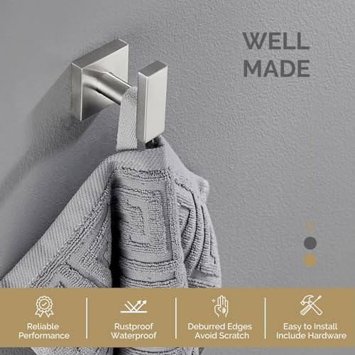 Towel Hook Brushed Nickel