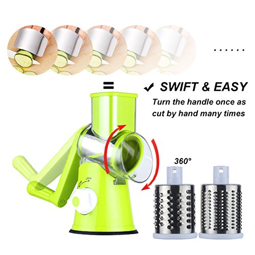 Rotary Cheese Grater Hand Crank Cheese Shredder for Fresh Cheese