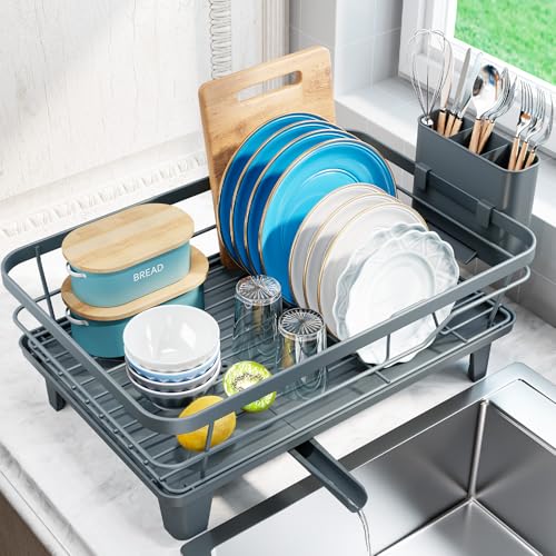 Urakify Dish Drying Rack for Kitchen Counter