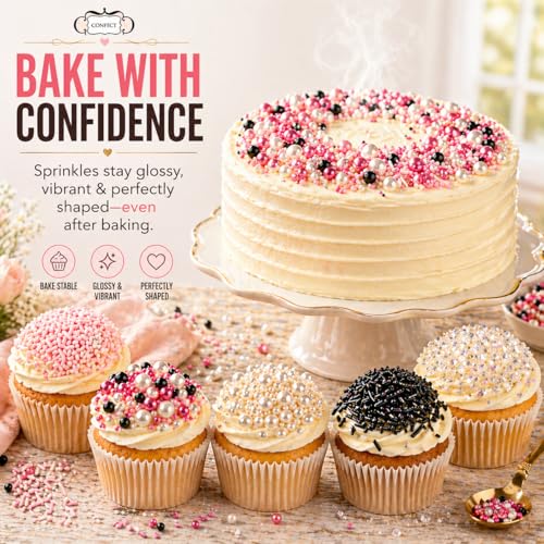 Sprinkles 5 Pack Assorted Cake Decorating Mix (5 Ounce)