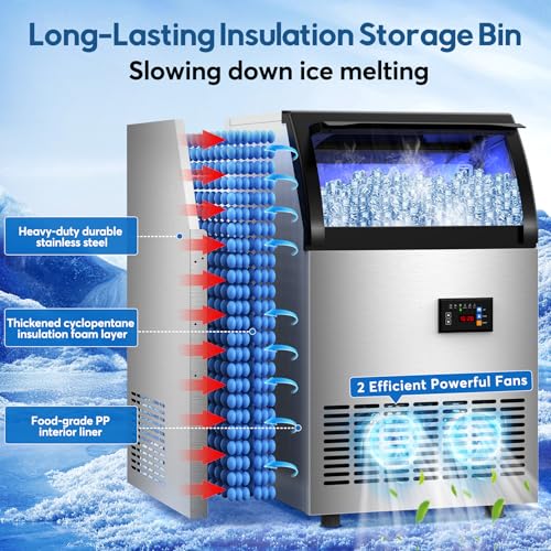 Commercial Gourmet Ice Maker Machine