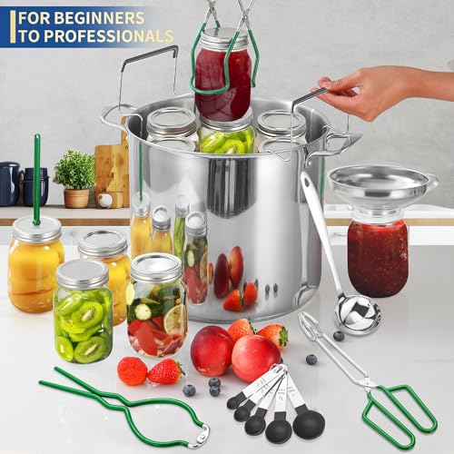Canning Supplies Starter Kit with Canning Rack