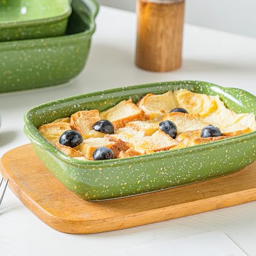 Ceramic Baking Dishes for Oven Set of 3
