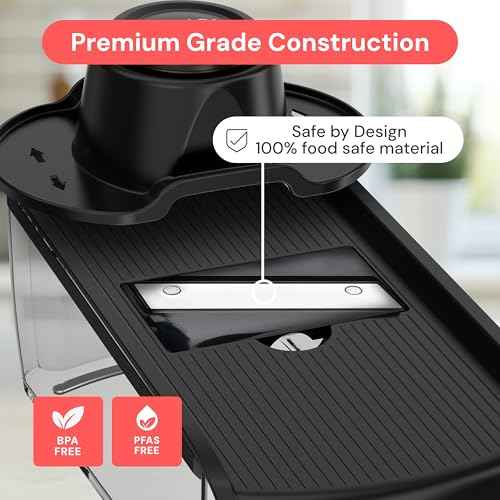 Pro Mandoline Vegetable Slicer & Grater with Container