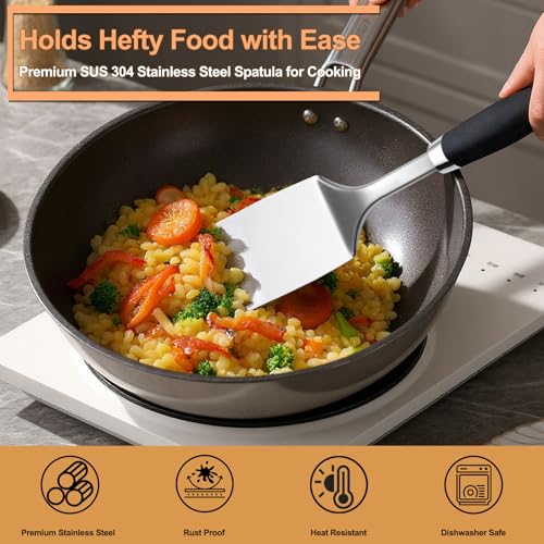 Stainless Steel Spatulas Set