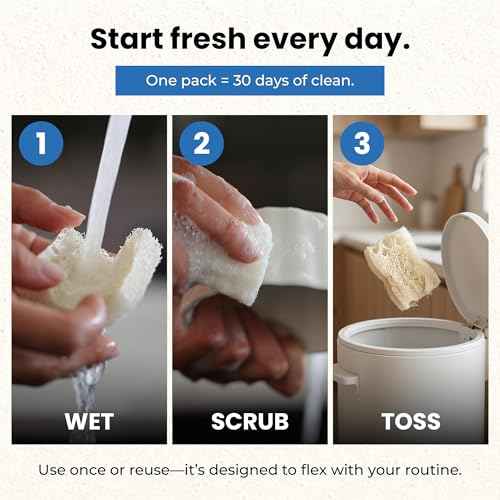 XL Loofah Scrub Sponge