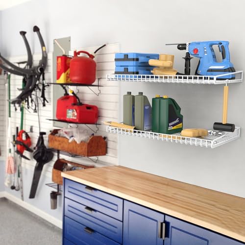 2 Pack Garage Wall Shelf
