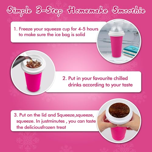 2PCS Slushie Maker Cup (2 Count)