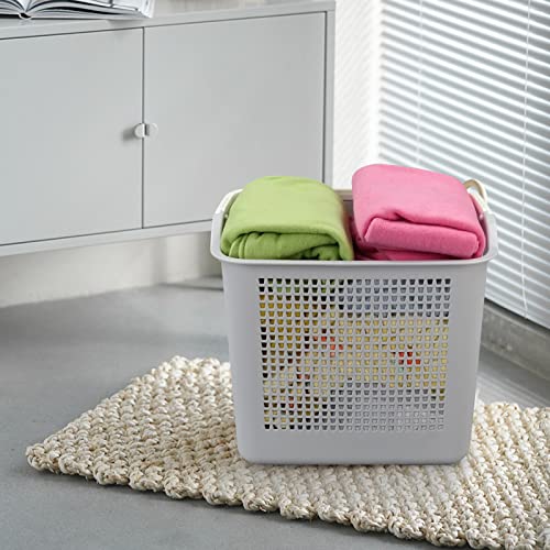 4 Pack 35 L Plastic Laundry Hamper (4 Count)