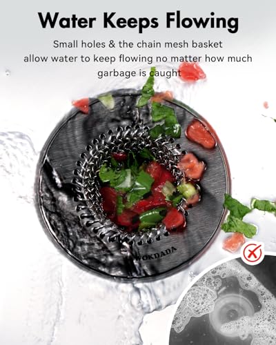 Reversible Kitchen Sink Drain Strainer