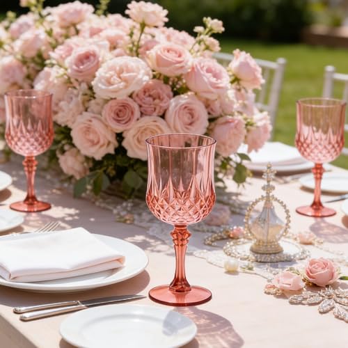12Pack Plastic Wine Glasses (12 Count)