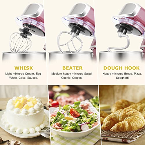 Stand Mixer 3.2Qt Small Electric Food Mixer