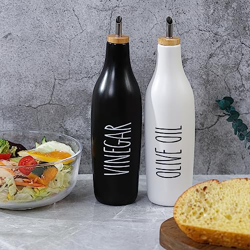 Ceramic Olive Oil Dispenser for Kitchen