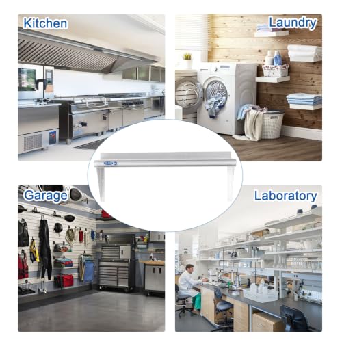 HARDURA Stainless Steel Shelf 12" x 48"