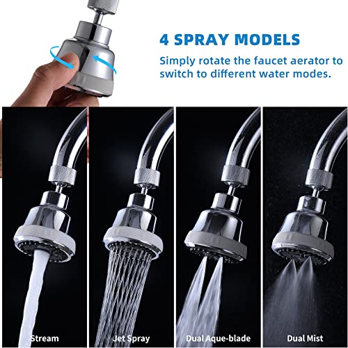 4 Spray Modes Faucet Aerator