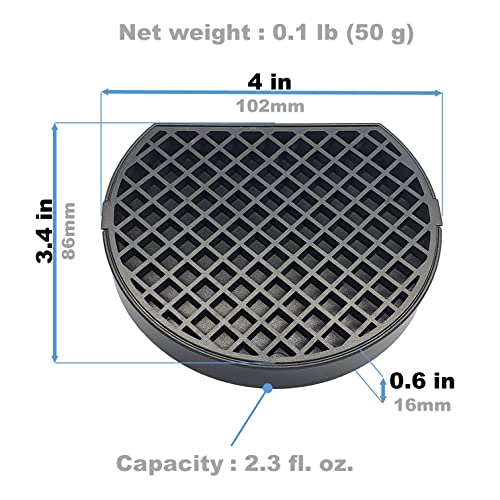 4" Coffee Drip Catcher Tray for Nespresso & Espresso Machines
