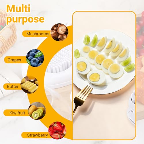 Egg Slicer and Grape Slicer for Fruit Salad