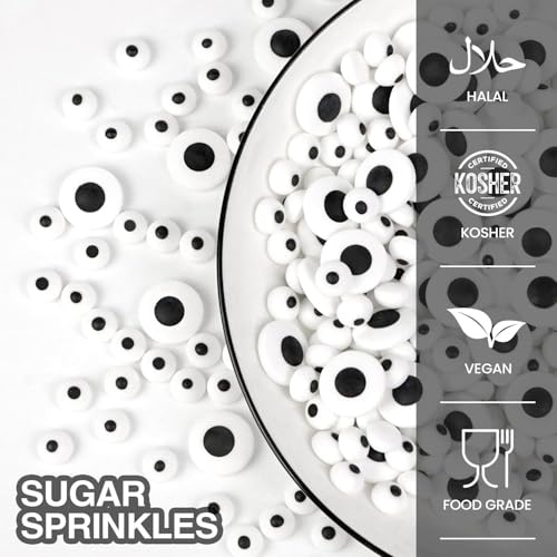 Edible Candy Eyeball Sprinkles (5.29 Ounce)