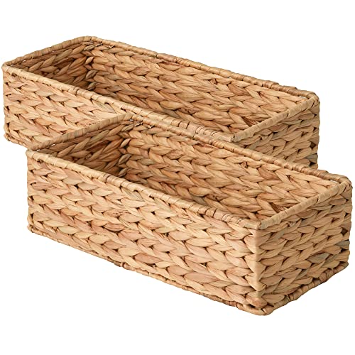 Wicker Toilet Paper Basket (2 Count)