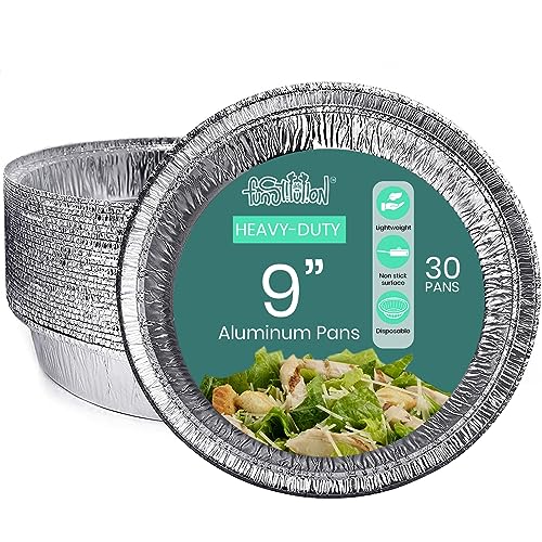 Round Disposable Aluminum Pie Pans