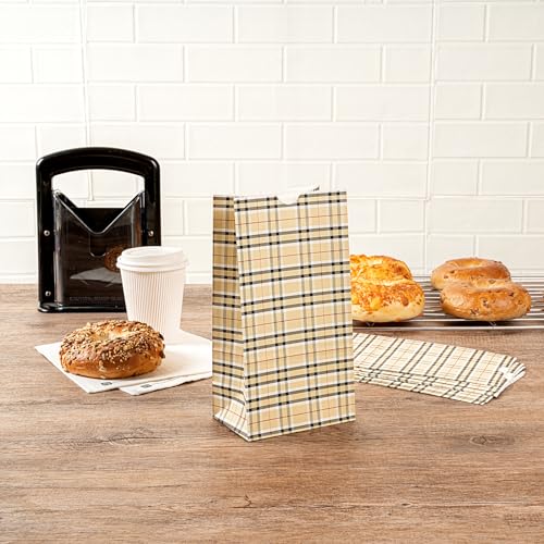 Paper Plaid Bag (100 Count)