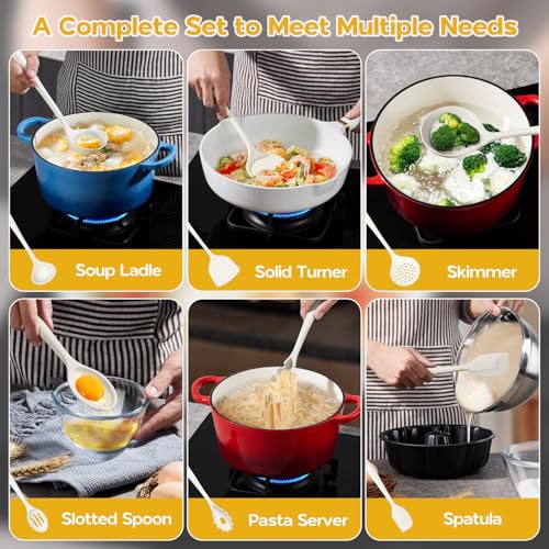 Silicone Cooking Utensils Set (6 Count)