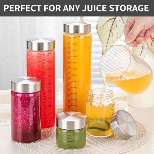 4 Oz Glass Jar with Lid (6 Count)