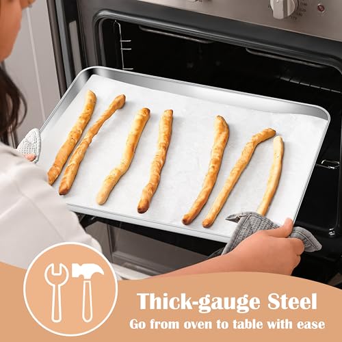Stainless Steel Baking Sheet Set of 2 (2 Count)