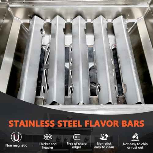 Grill Flavorizer Bars and Heat Deflector for Weber Genesis II 300