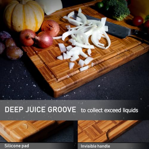 Extra Large Bamboo Cutting Boards (3 Count)