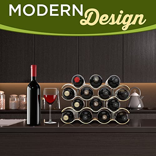 Bamboo Wine Rack (14 Count)