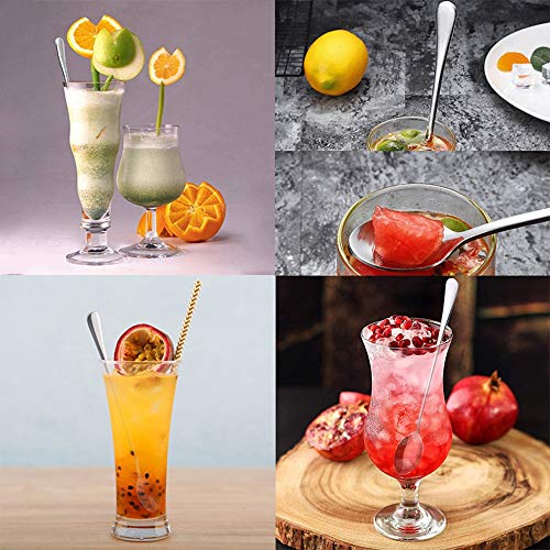 10 Piece Long Handle Iced Tea Spoon (10 Count)