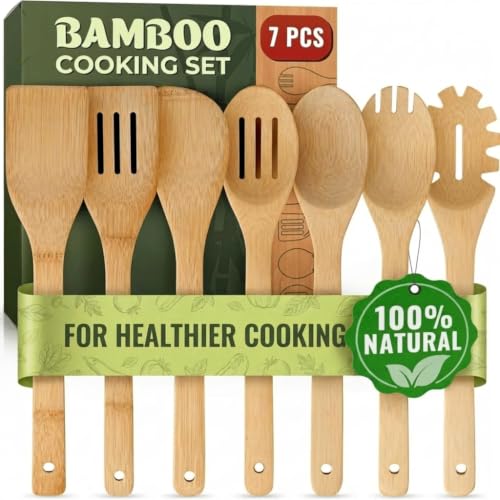 Wooden Utensil Set (7 Count)