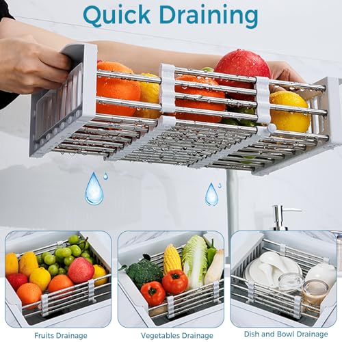 Over Sink Dish Drying Rack