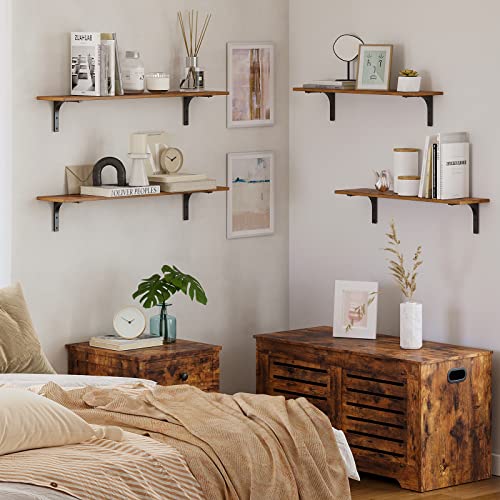 Long Wall Shelves (2 Count)
