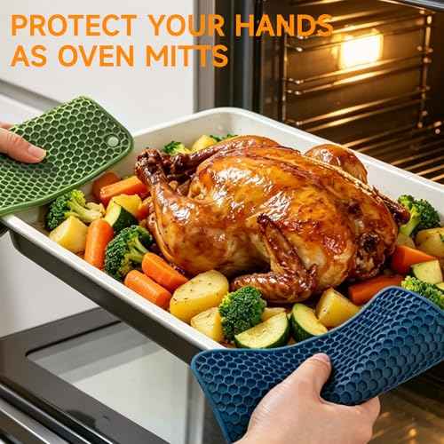 Silicone Trivets for Hot Dishes (4 Count)
