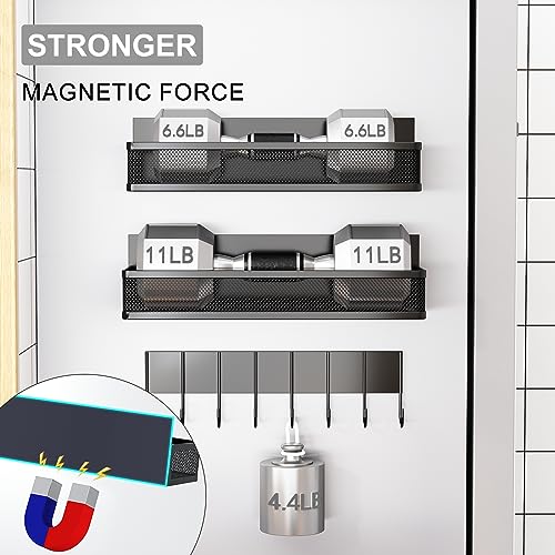 Magnetic Spice Rack for Refrigerator (5 Count)