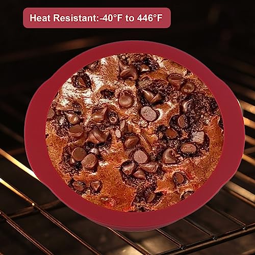 6 Inch Silicone Round Cake Pan Set of 3 (3 Count)