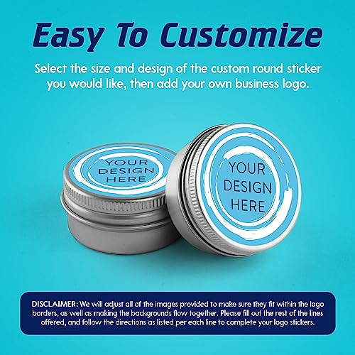 100 Custom Vinyl Stickers (100 Count)