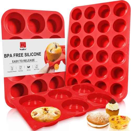 Silicone Muffin Pan Set of 3 (3 Count)