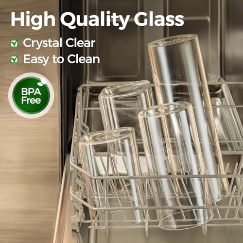 Glass Storage Jars 6 Pack (6 Count)