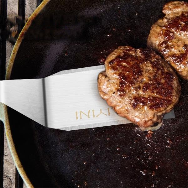 Stainless Steel Spatula Turner for Cast Iron Skillet