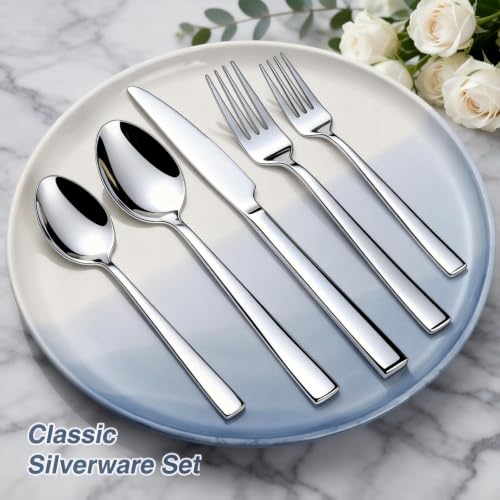 60 Piece Silverware Set (60 Count)