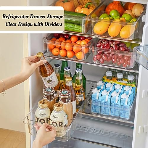 Roll Out Refrigerator Organizers and Storage (2 Count)