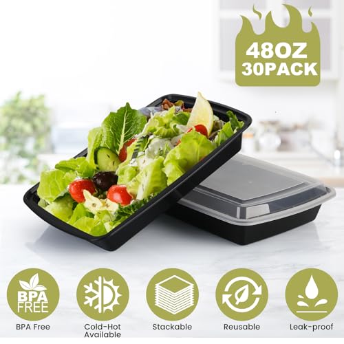 Meal Prep Containers Reusable (30 Count)